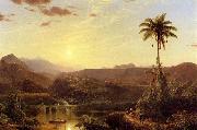 The Cordilleras Sunrise Frederic Edwin Church